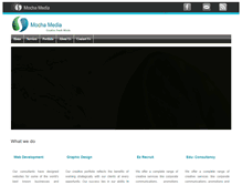 Tablet Screenshot of mocha-media.com